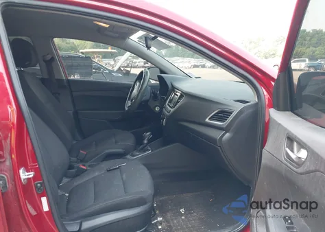 2021 Hyundai Accent Se from USA, damaged, VIN 3KPC24A67ME146362